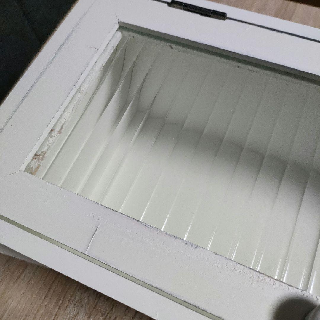 【新品】ブラン アップドアキャビネット/パタパタ扉/アンティーク風