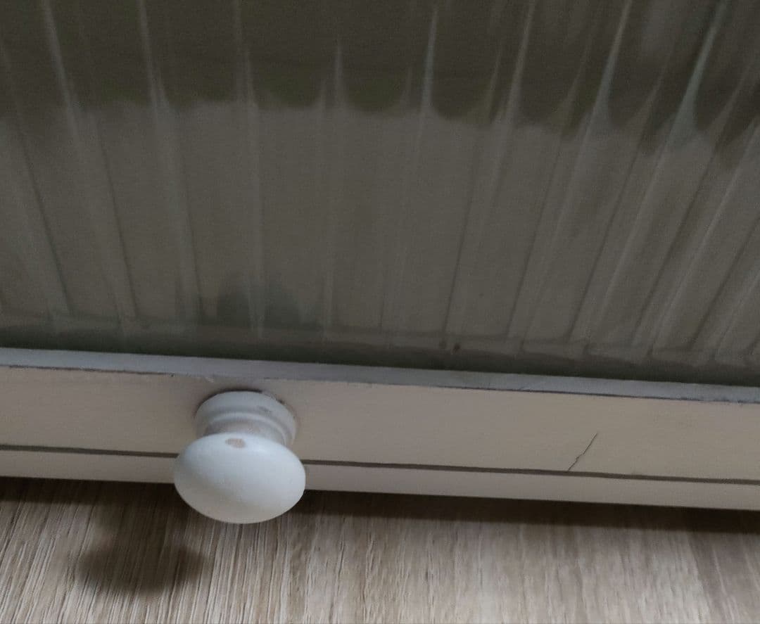 【新品】ブラン アップドアキャビネット/パタパタ扉/アンティーク風