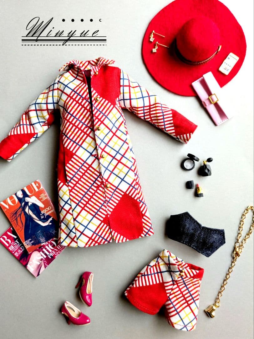 ポピーパーカー チェック柄コートセット スペシャル6点set