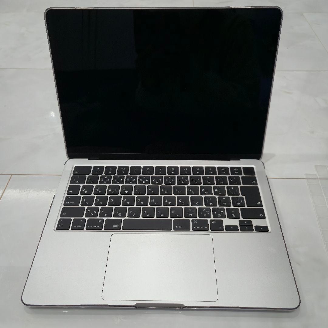 最大容量100% MacBook Air M2 シルバー 16GB/512GB