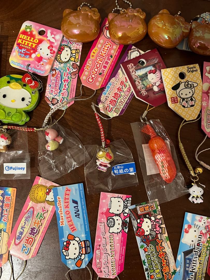 ハローキティ ご当地根付ストラップ