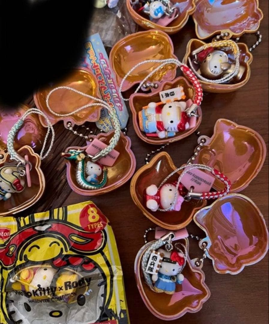 ハローキティ ご当地根付ストラップ
