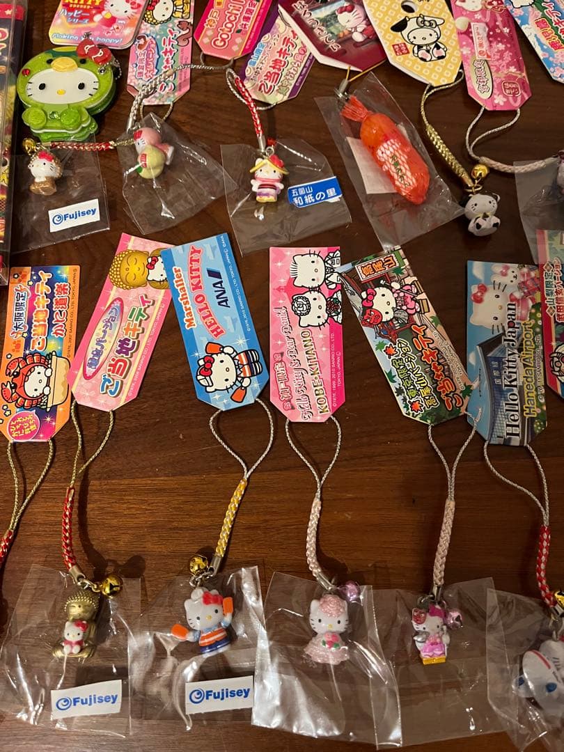 ハローキティ ご当地根付ストラップ