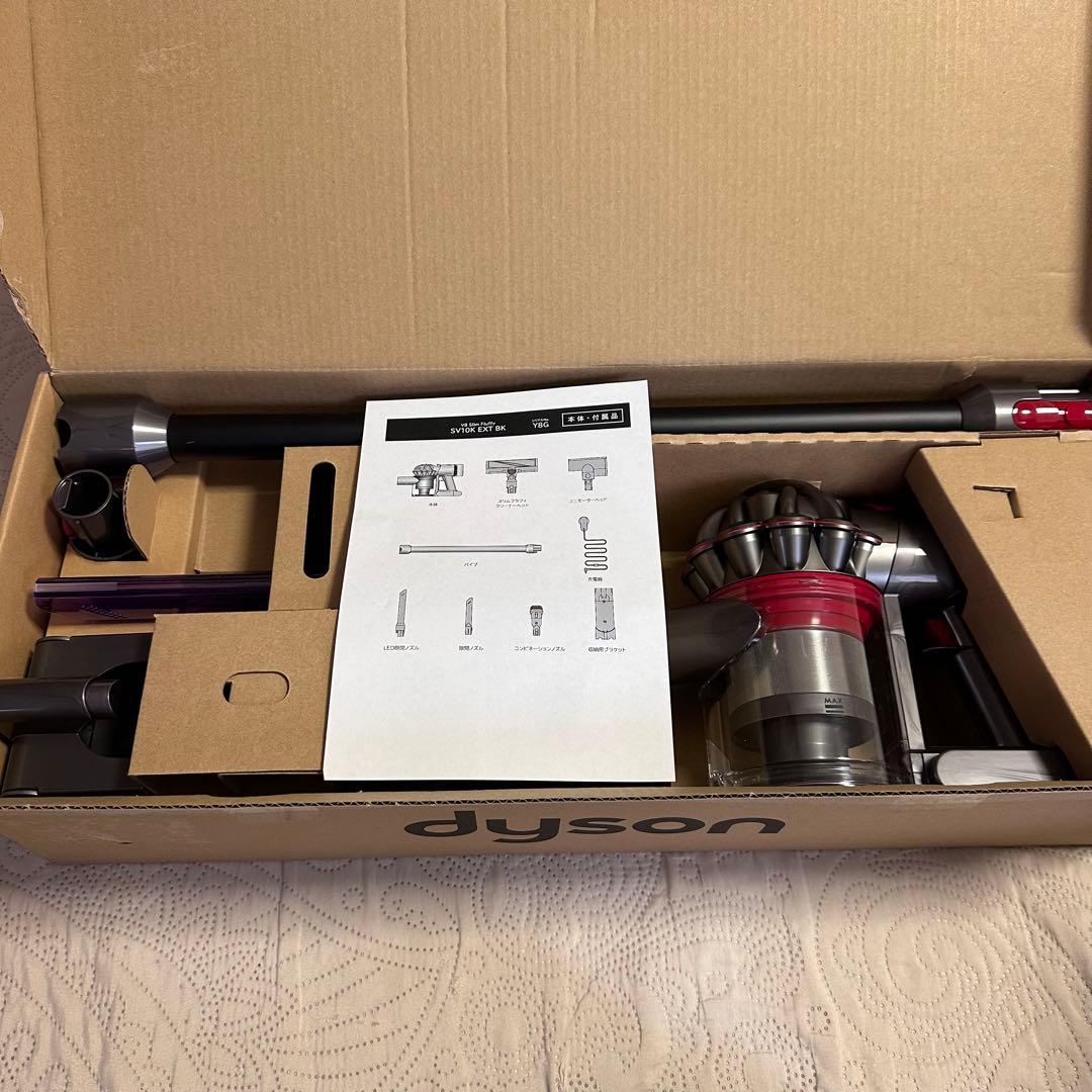 ⑥ Dyson SV10K EXT BK V8 slim fluffy