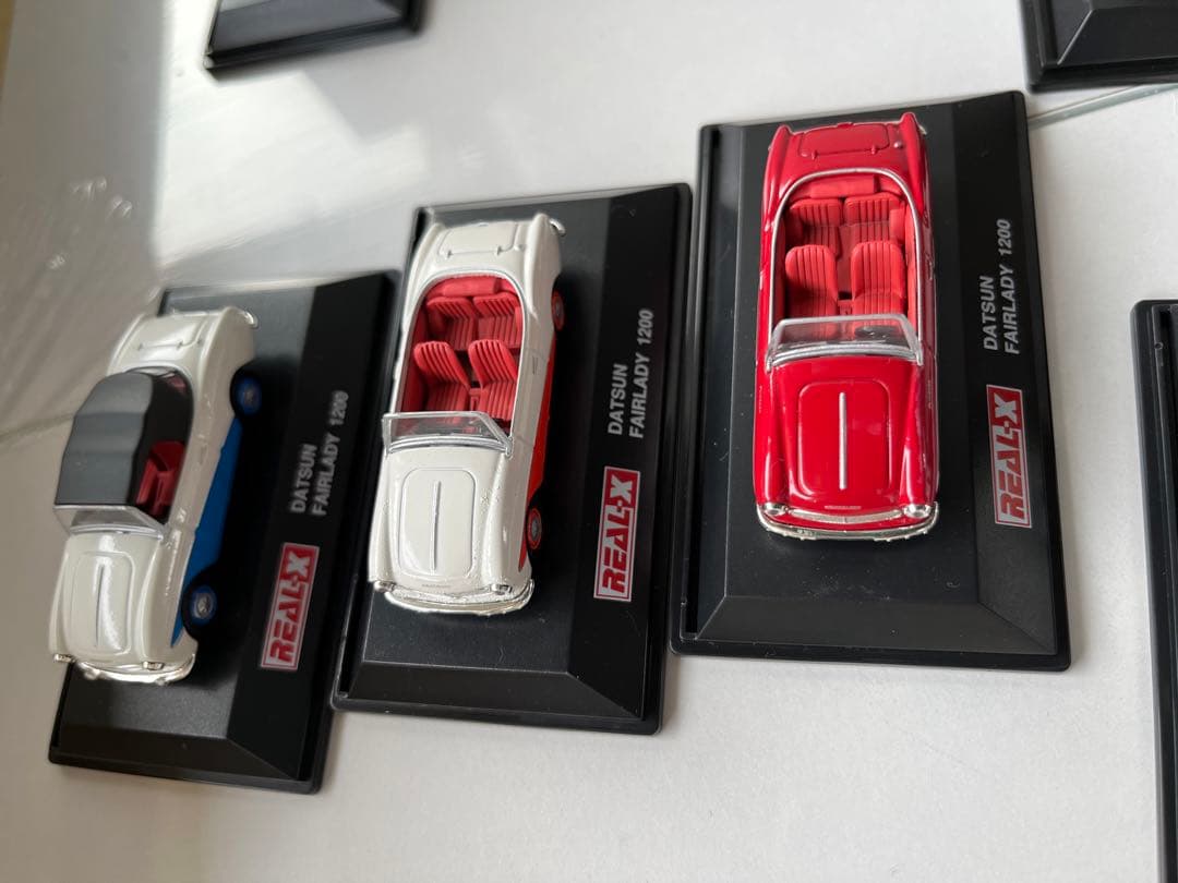REAL-X 1/72 FAIRLADY Z ミニカー　Z31 他　21種