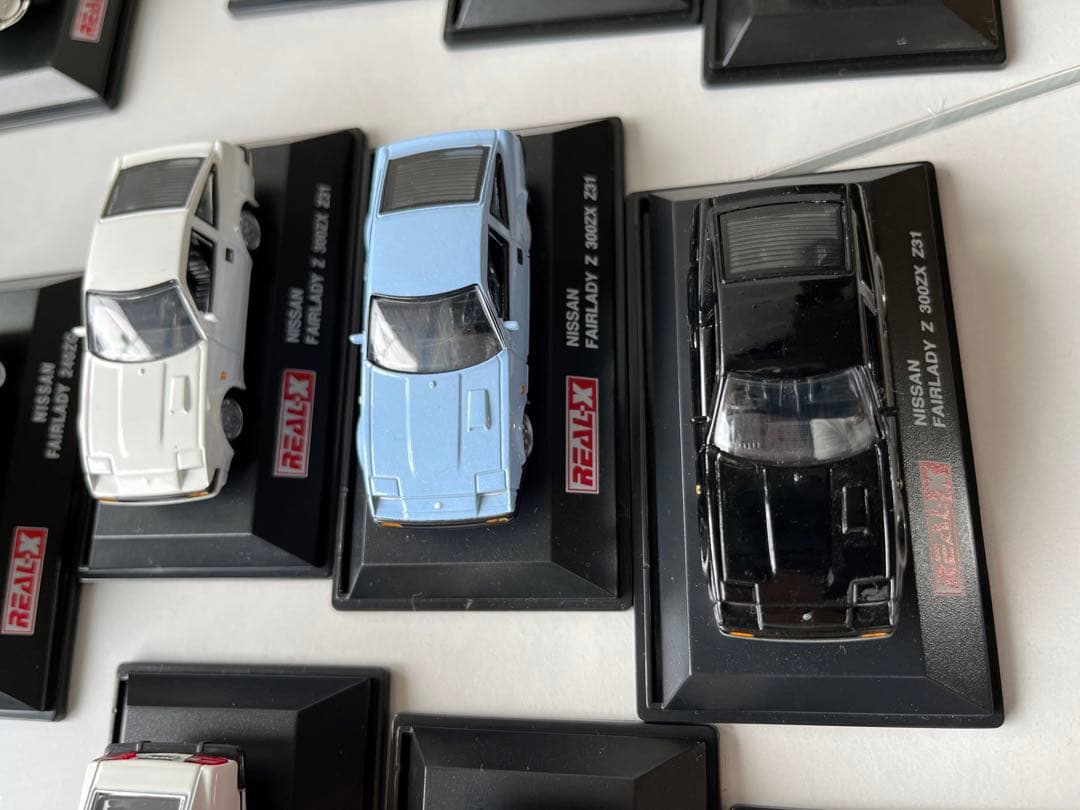 REAL-X 1/72 FAIRLADY Z ミニカー　Z31 他　21種