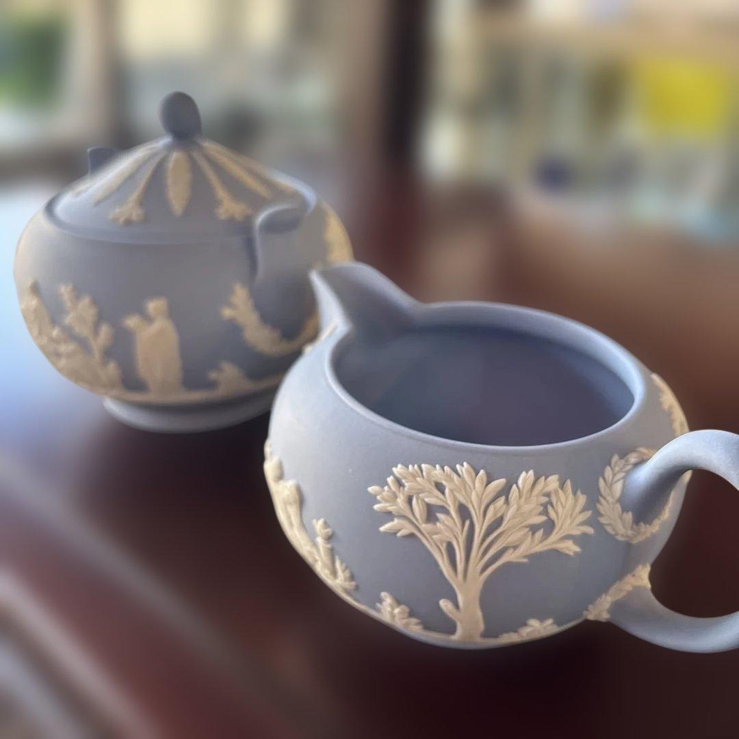 Wedgewood シュガー＆クリーマーミルクポット 2点セット