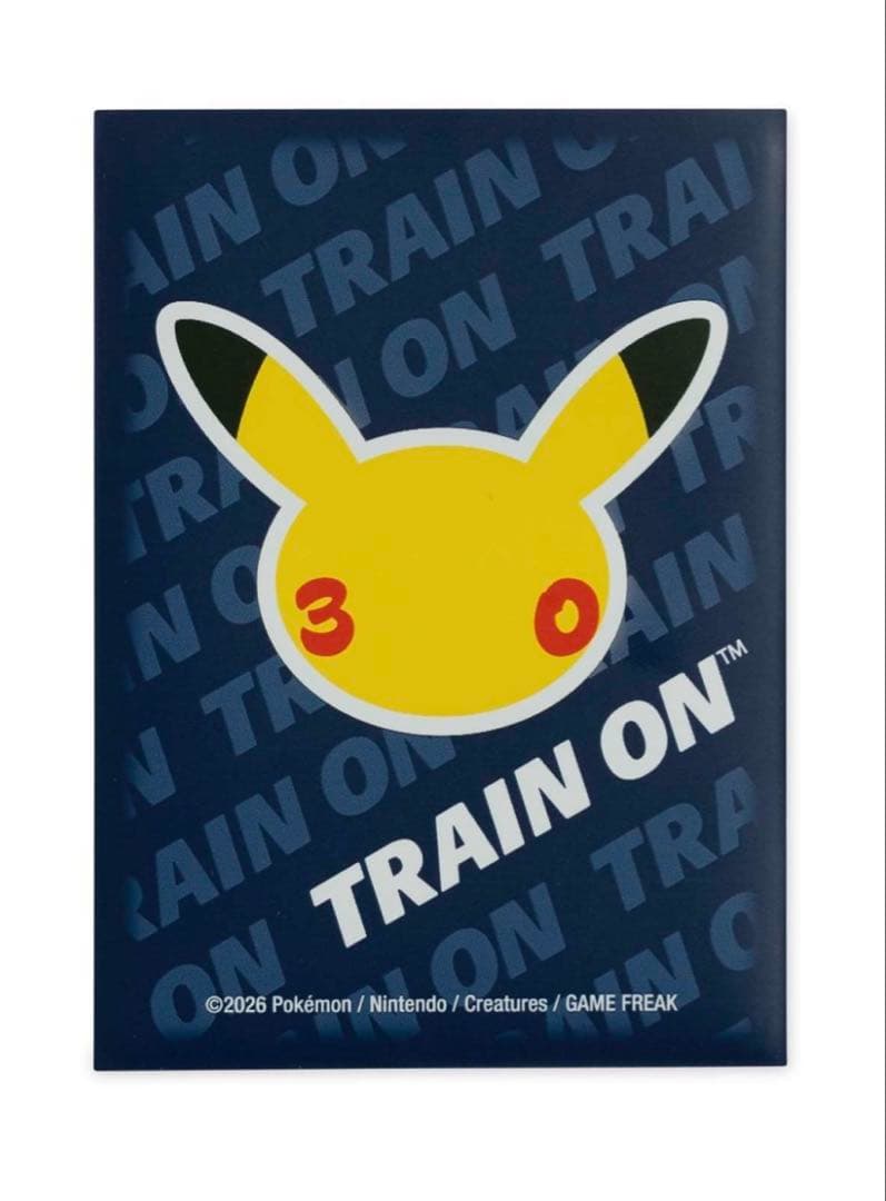 【海外ポケモンセンター限定品】ポケモンカード　30周年記念　サプライ3点セット