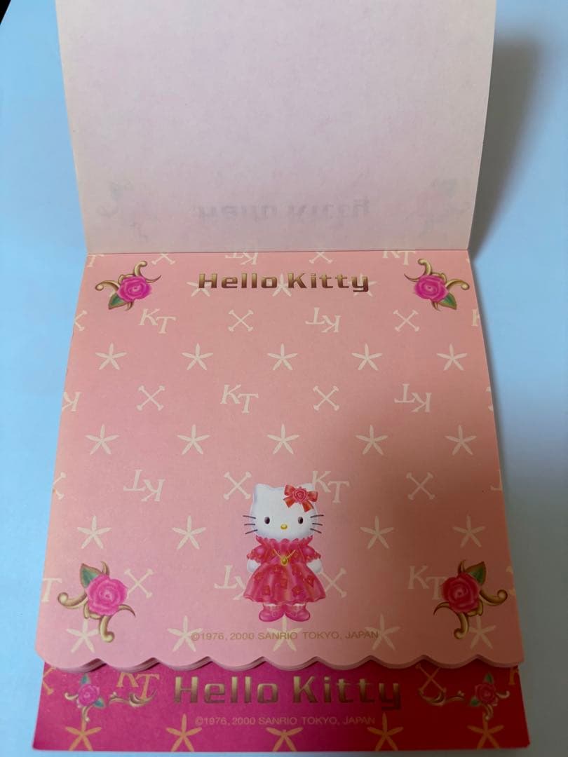 ハローキティ　30周年　26周年　メモ帳　平成レトロ　サンリオ Sanrio