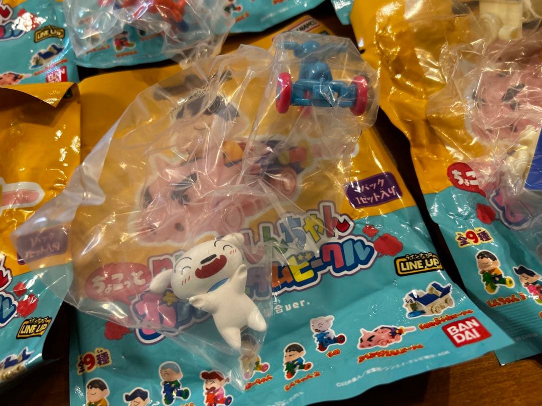 コンプリ【新品】おバカスタムビークル　クレヨンしんちゃん フィギュア 9個セット