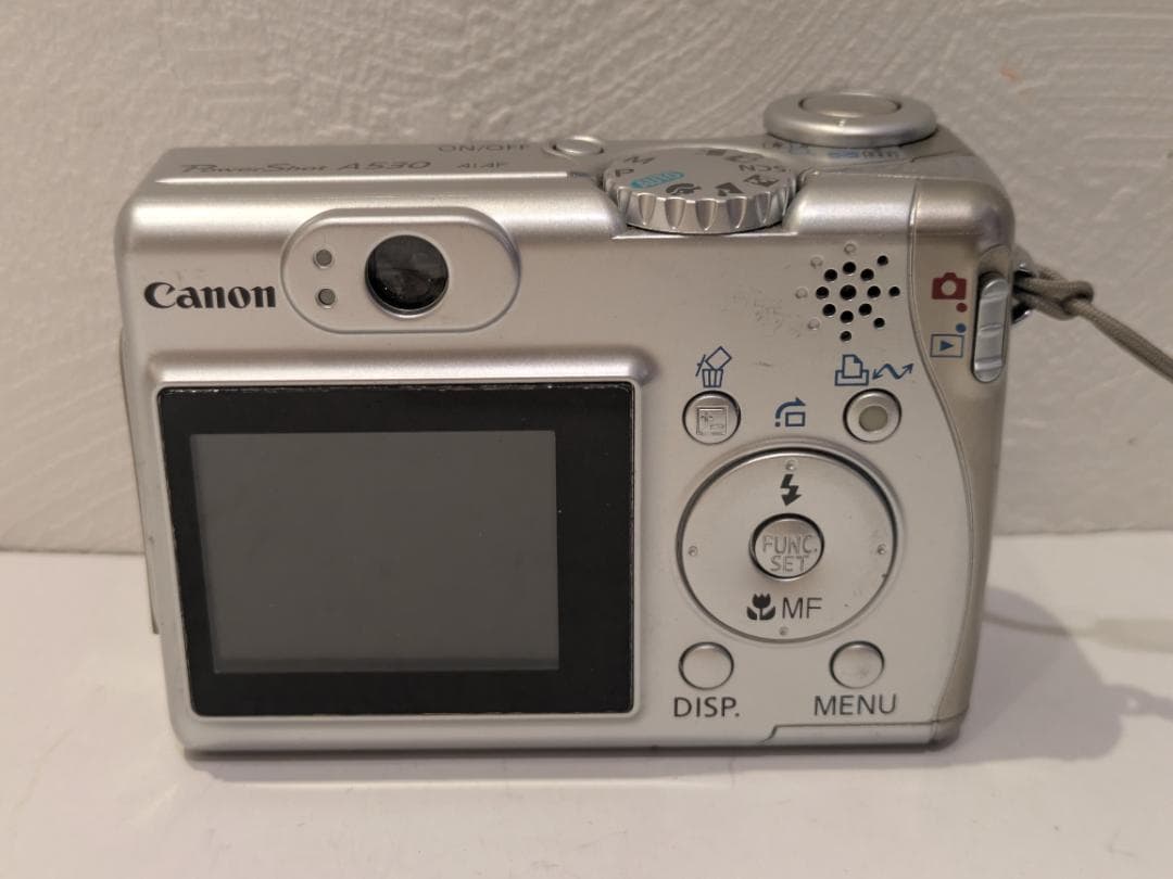ヨ*ウ様 Canon PowerShot A530 デジタルカメラ 通電OK 中