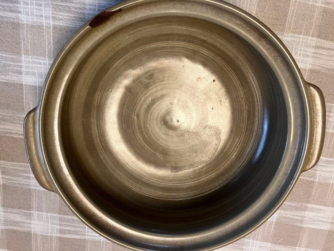 銀峯　陶器　花三島　土鍋