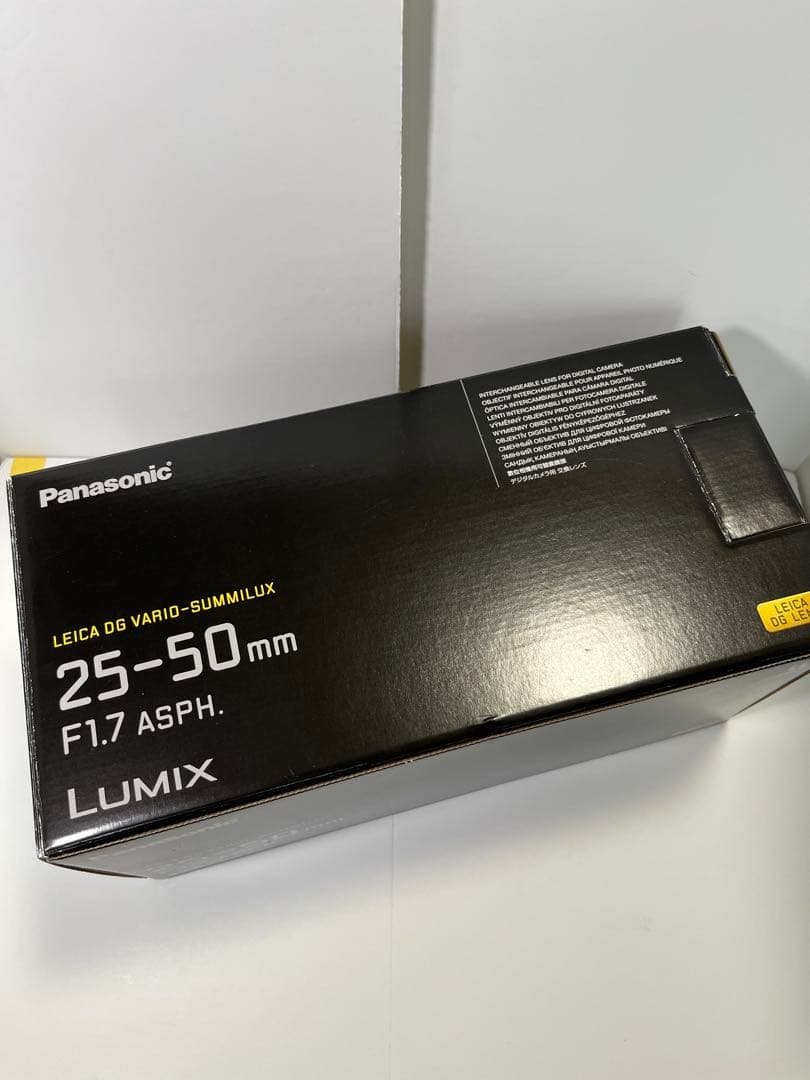 【ほぼ新品】保証書・ケース付Leica H-X2550 25-50mm F1.7