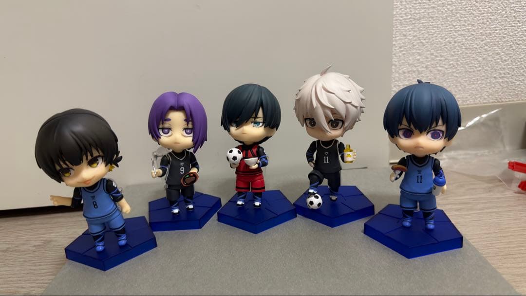 【開封済み】ブルーロック　ねんどろいど　6体コンプセット　冴のみ未開封