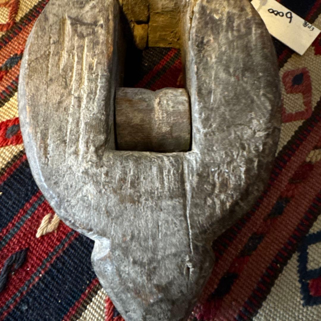 インド木製滑車