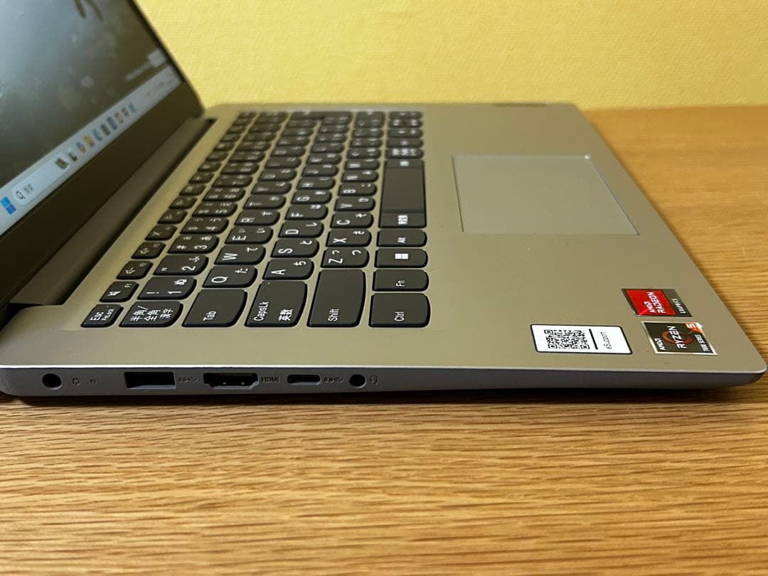 Windowsノート本体 Lenovo IdeaPad1 14AMN7 Ryzen5 8GB 512GB