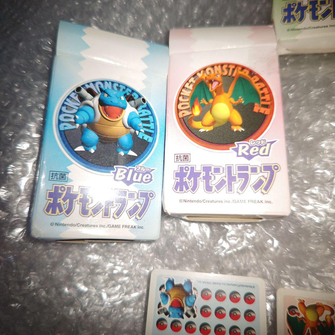 ポケットモンスター　トランプ　ポケモン　4種　未使用　現状品