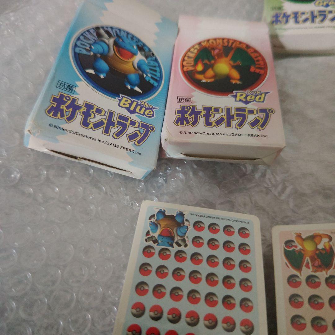 ポケットモンスター　トランプ　ポケモン　4種　未使用　現状品