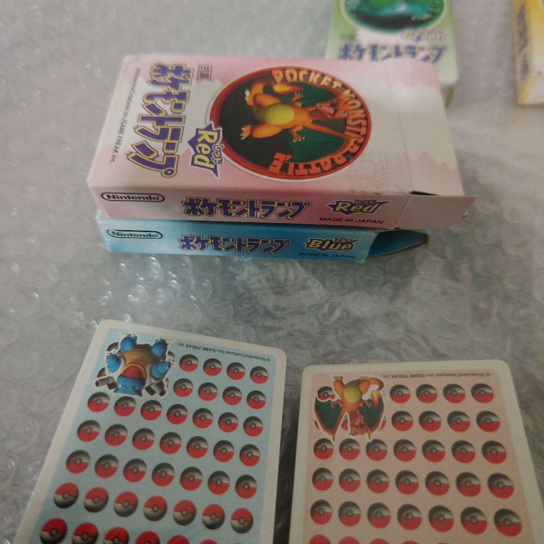 ポケットモンスター　トランプ　ポケモン　4種　未使用　現状品