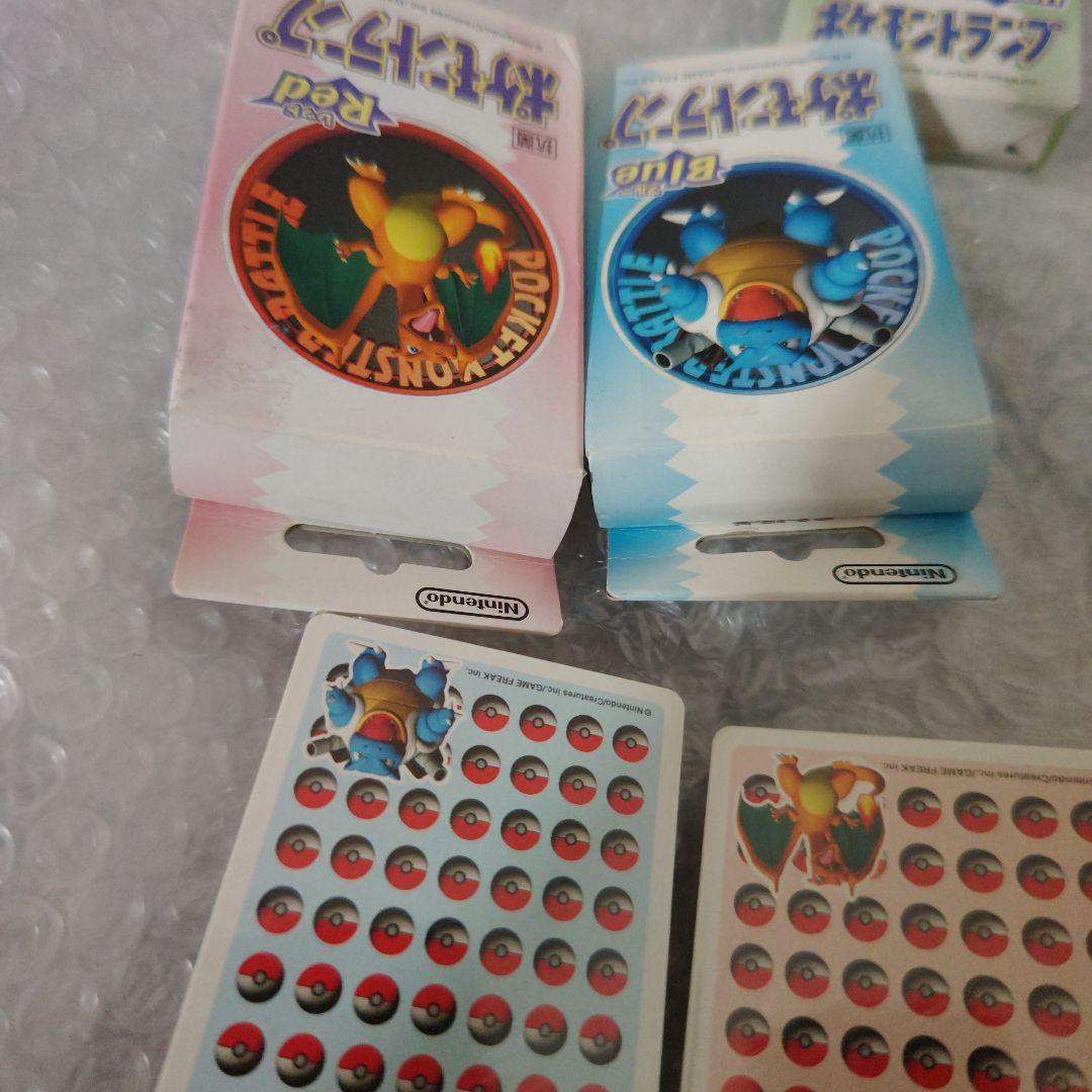 ポケットモンスター　トランプ　ポケモン　4種　未使用　現状品