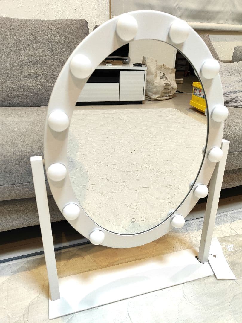 【最終価格】Francfranc フッツェ ハリウッドミラー ラウンド 美品☆