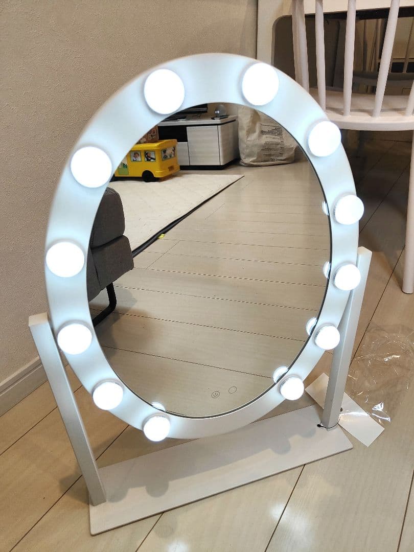 【最終価格】Francfranc フッツェ ハリウッドミラー ラウンド 美品☆