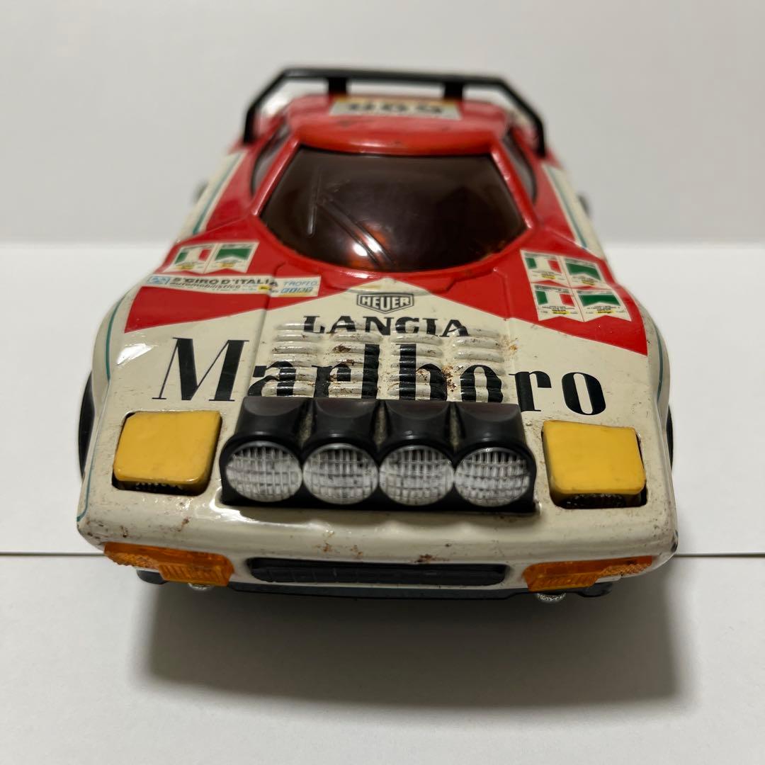 昭和レトロ　ランチア・ストラトス・マルボロ　ブリキカー　ビンテージ品