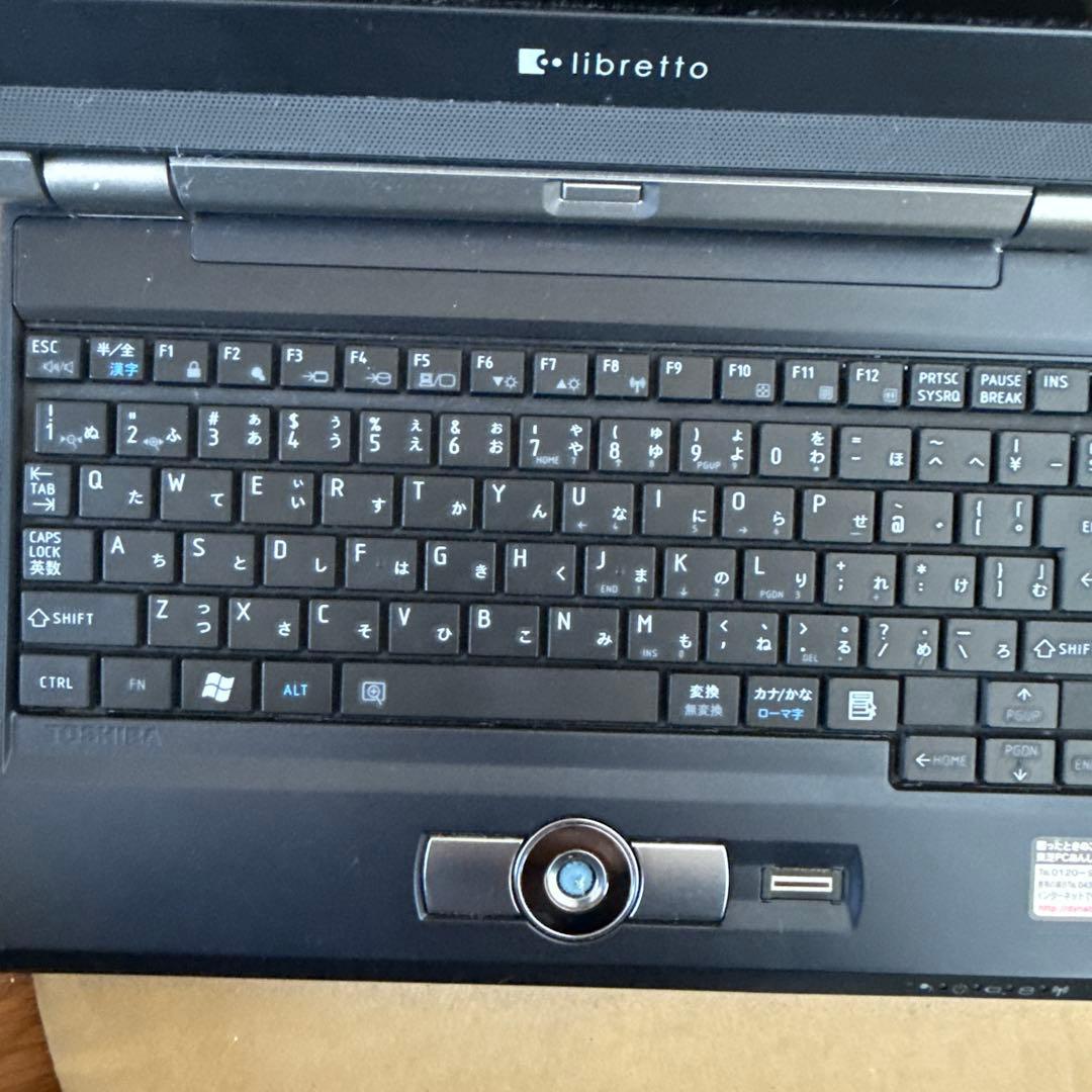 その他ノートPC本体 TOSHIBA Libretto U100 PAU100190DSB