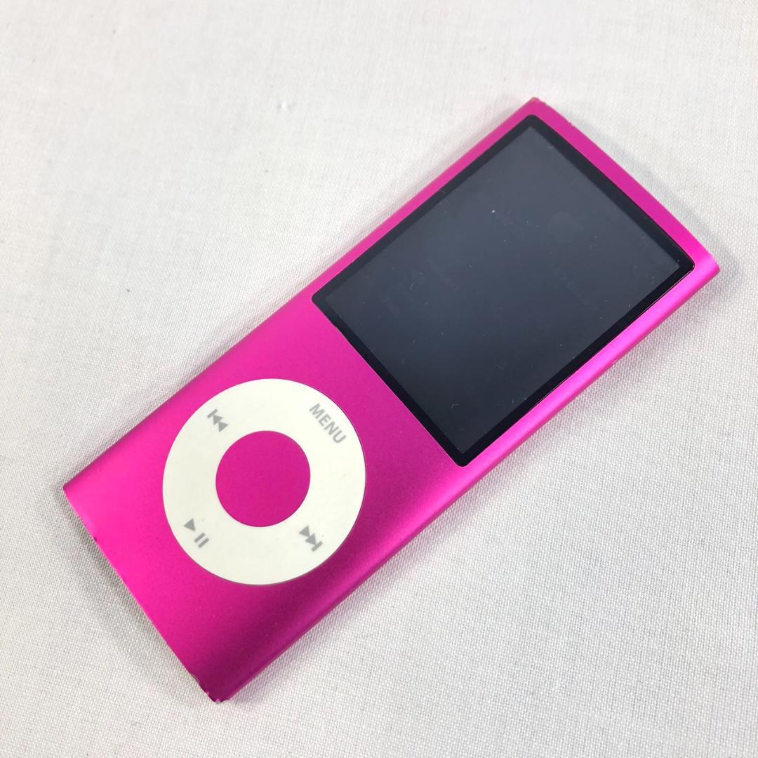 【バッテリー交換済み】Apple iPod nano 4世代　8GB ピンク