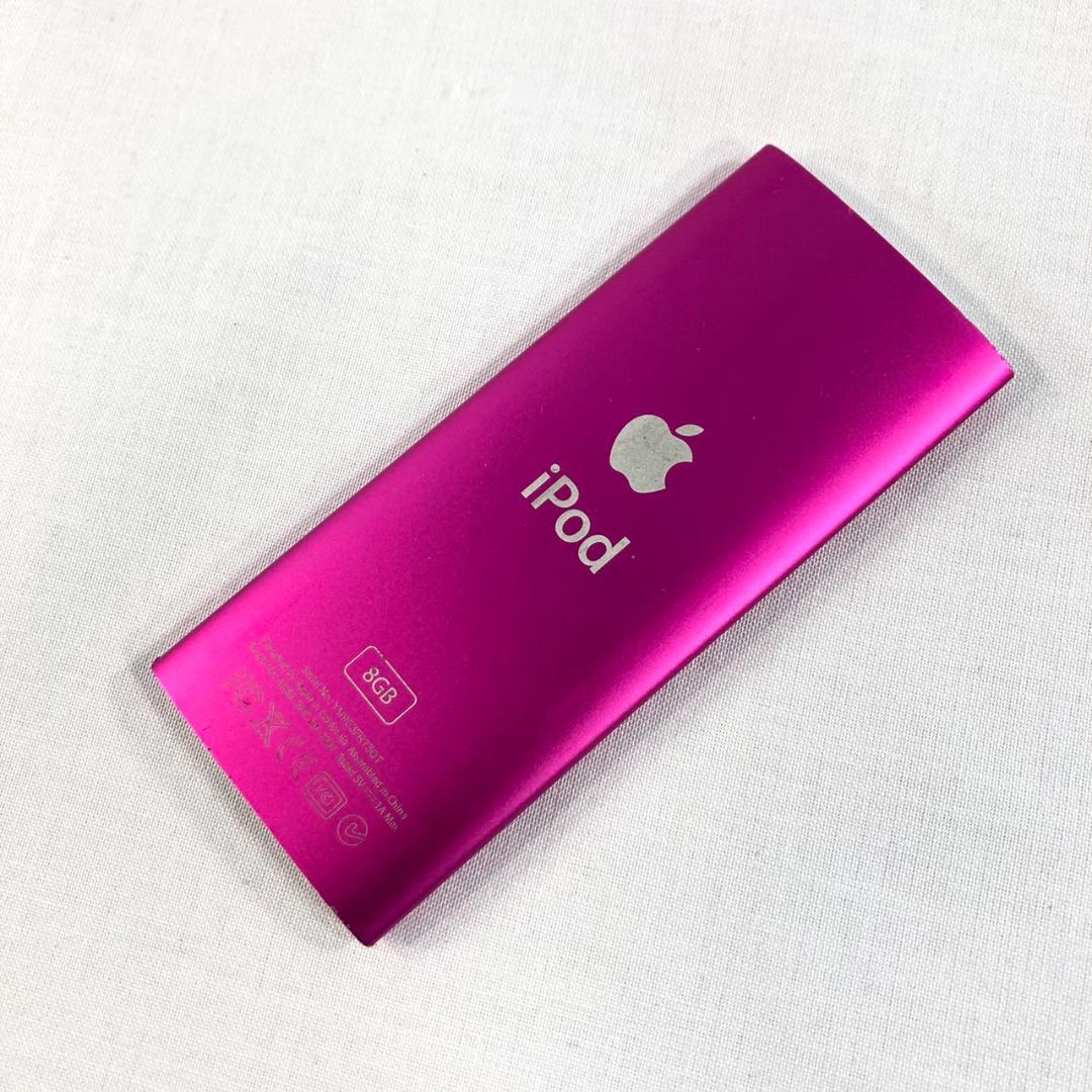 【バッテリー交換済み】Apple iPod nano 4世代　8GB ピンク