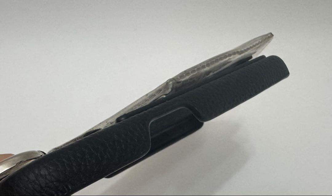 ajew iPhone15Pro black 【PVC】 エジュー iPhone