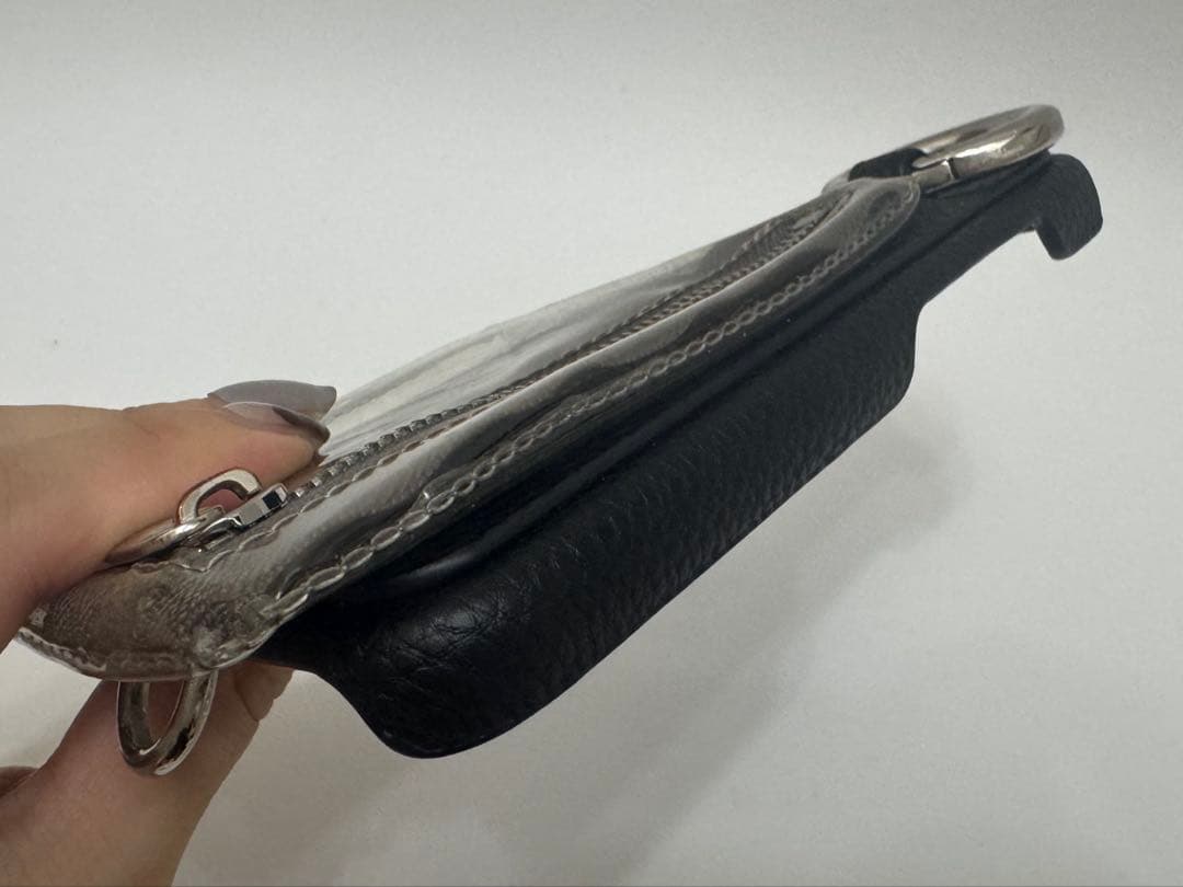 ajew iPhone15Pro black 【PVC】 エジュー iPhone