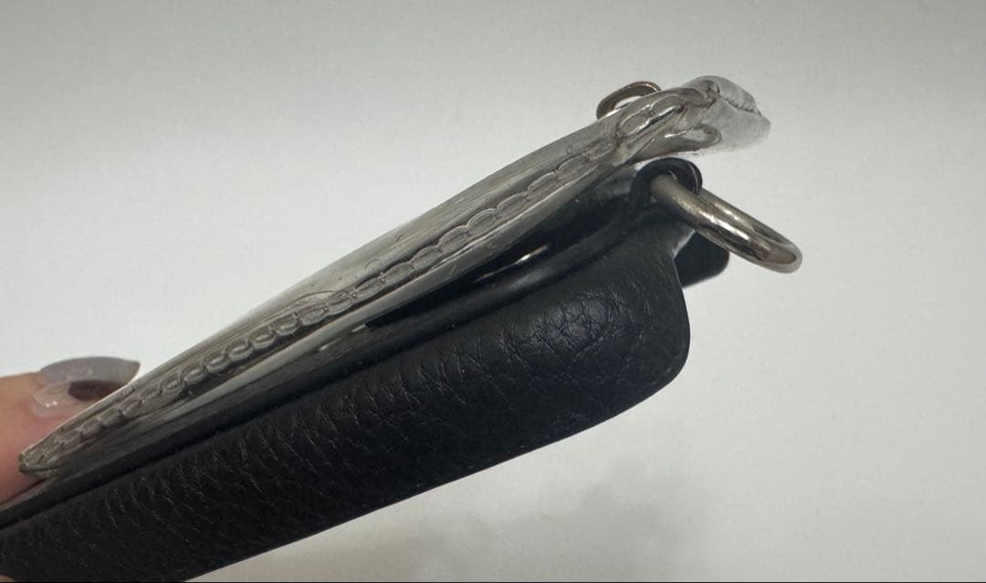 ajew iPhone15Pro black 【PVC】 エジュー iPhone