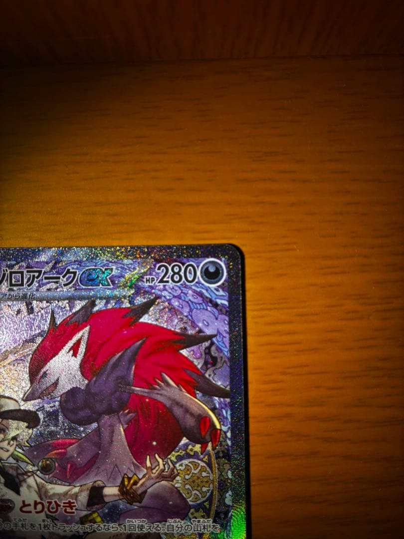ポケモンカード　Nのゾロアークex SAR メガドリーム　242／193