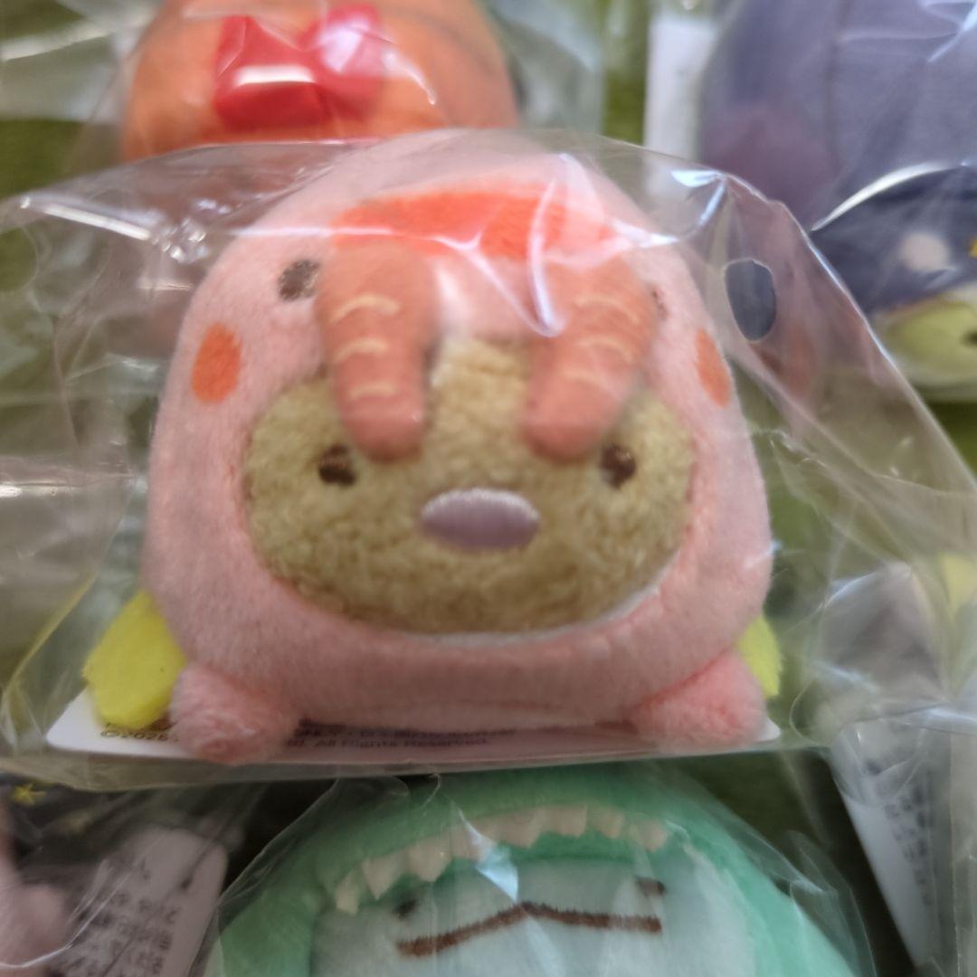 大絶滅展×すみっコぐらし　てのりぬいぐるみ　8種コンプリートセット
