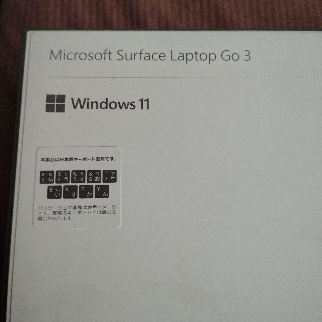 【美品】Microsoft Surface Laptop Go 3 特別モデ