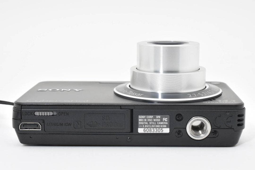 《元箱付 動作光学良好》ソニー　SONY　Cyber-shot DSC-W350
