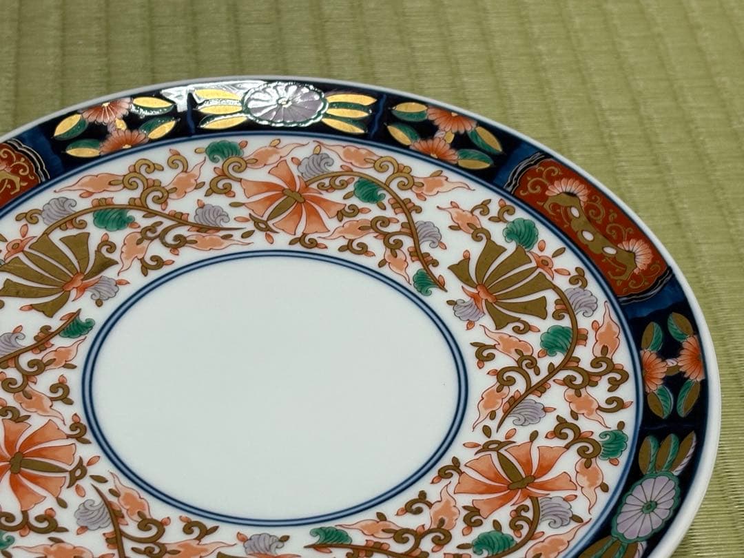 有田焼 幸楽窯 皿 赤絵・金襴手様式 4枚セット