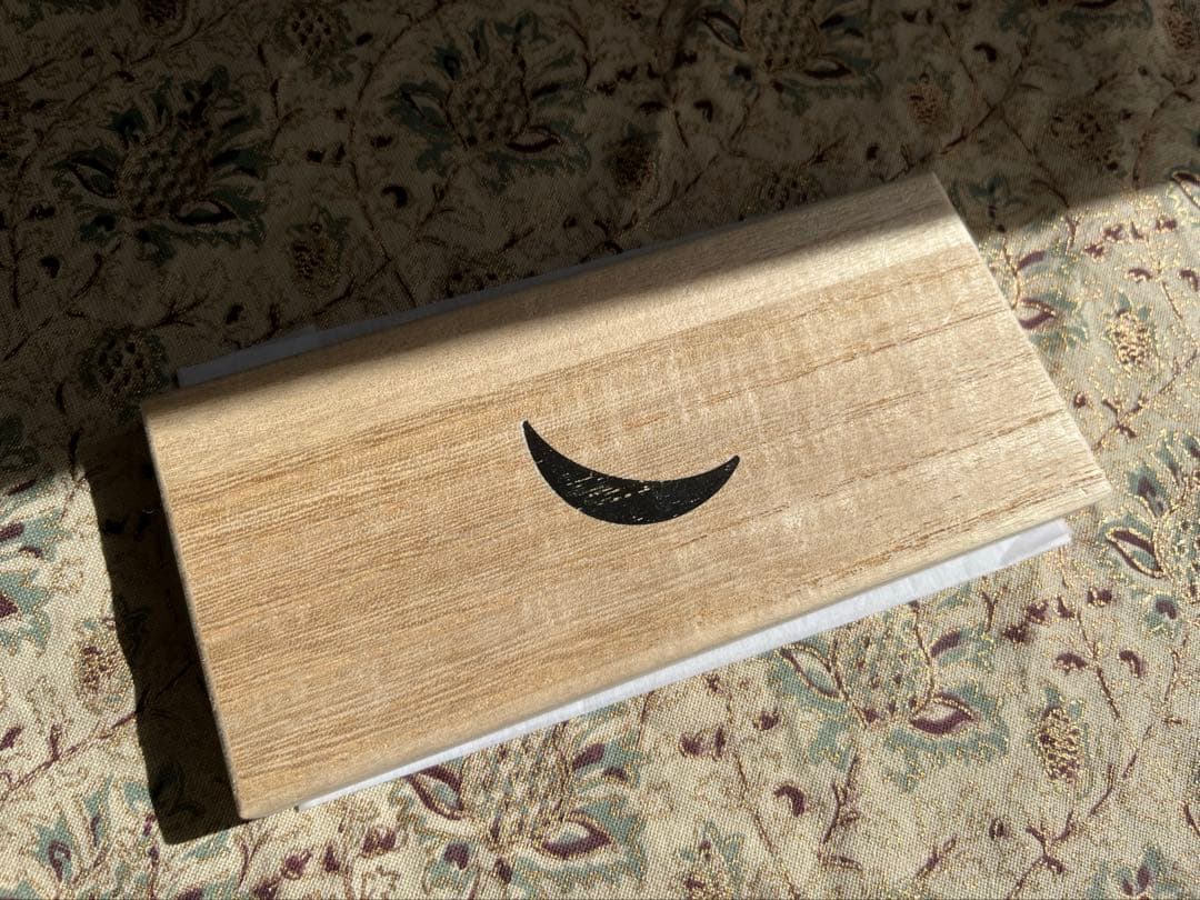 能作　月　箸置き