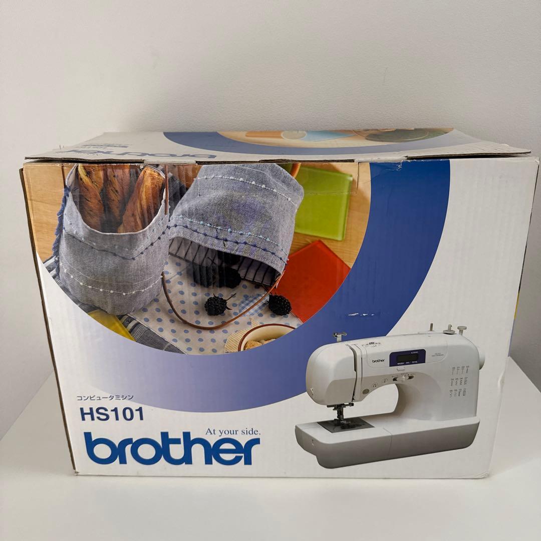 ブラザー　コンパクトコンピューターミシン　電動ミシン　HS101