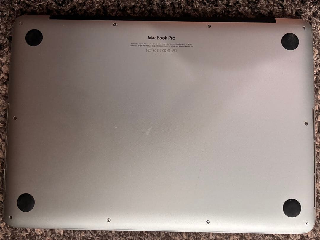 MacBook Pro 13インチ (Late 2013) A1502