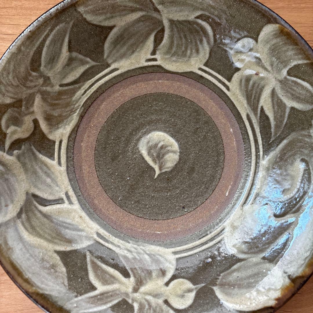 【新品未使用】沖縄　やちむん　7寸皿　２枚