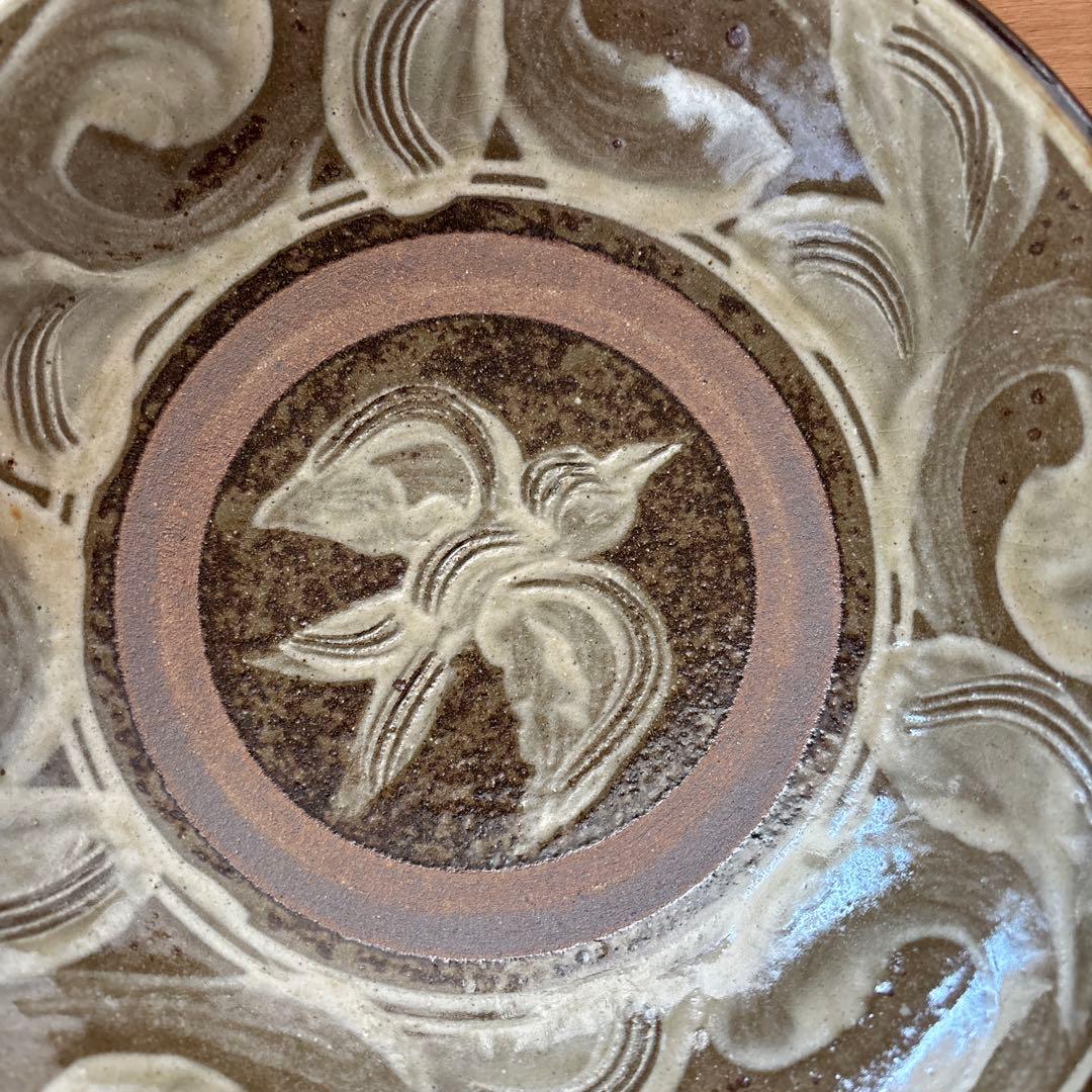 【新品未使用】沖縄　やちむん　7寸皿　２枚