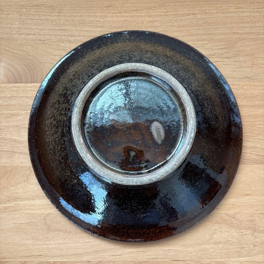 【新品未使用】沖縄　やちむん　7寸皿　２枚