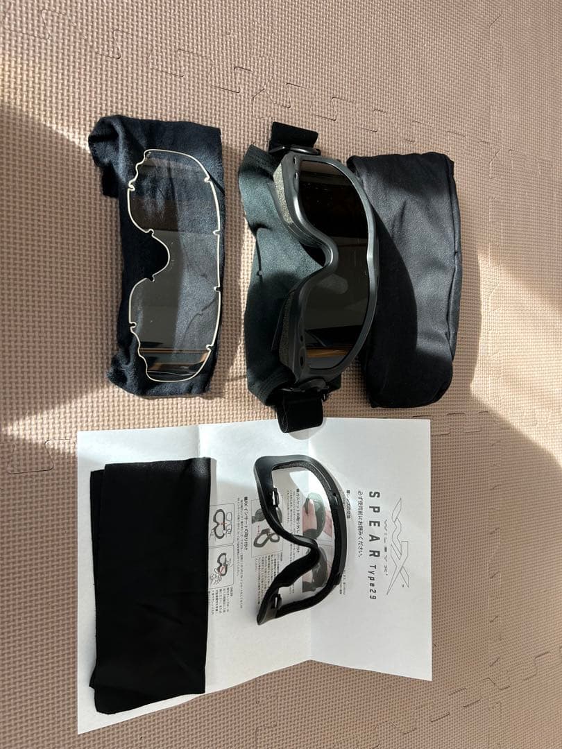 中古wiley x spear TYPE29 タクティカルゴーグル