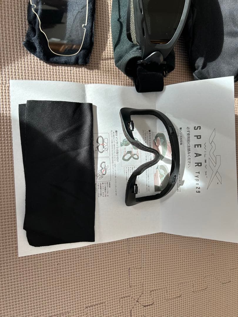 中古wiley x spear TYPE29 タクティカルゴーグル