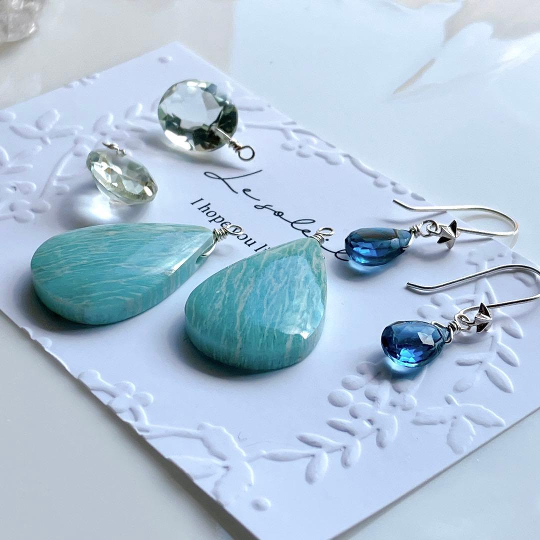 Kaya◆silver925✧着せ替えピアス✧3ペア