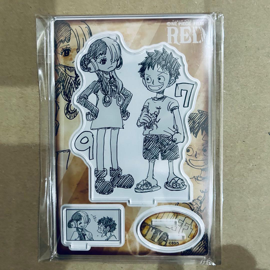 ONE PIECE ワンピース シャンクス ウタ 缶バッジ アクリルスタンド