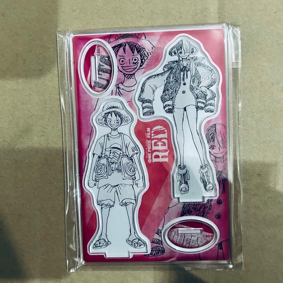 ONE PIECE ワンピース シャンクス ウタ 缶バッジ アクリルスタンド