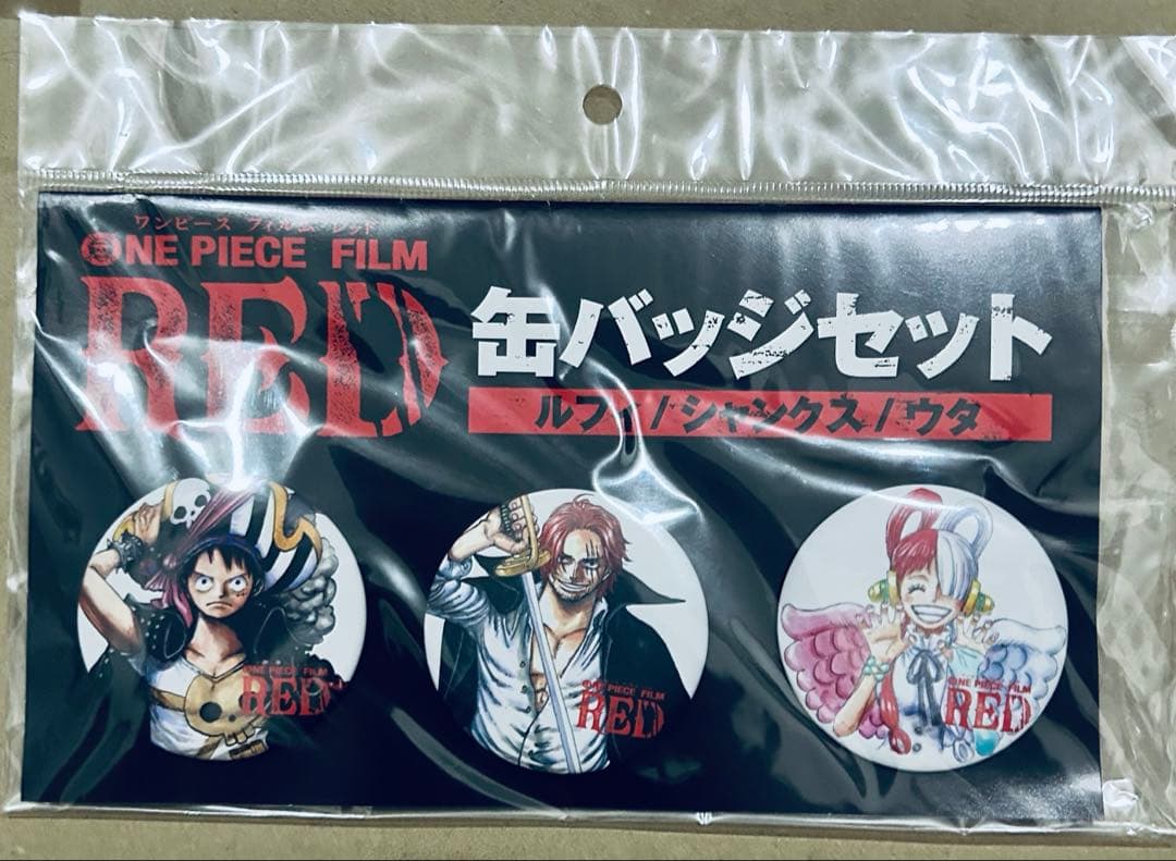 ONE PIECE ワンピース シャンクス ウタ 缶バッジ アクリルスタンド